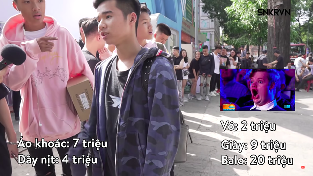 Chàng trai chơi đồ hiệu chăm chút đến cả đôi tất (vớ).