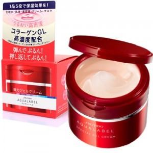 Kem dưỡng Shiseido Aqualabel Special Gel Cream màu đỏ