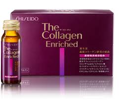 Collagen shiseido enriched dạng nước - hộp 10 lọ 50ml