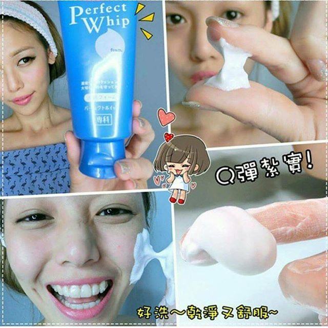 sua rua mat shiseido perfect whip co tot khong