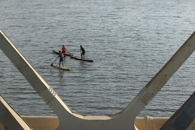 Chèo qua cầu Bạch Hổ