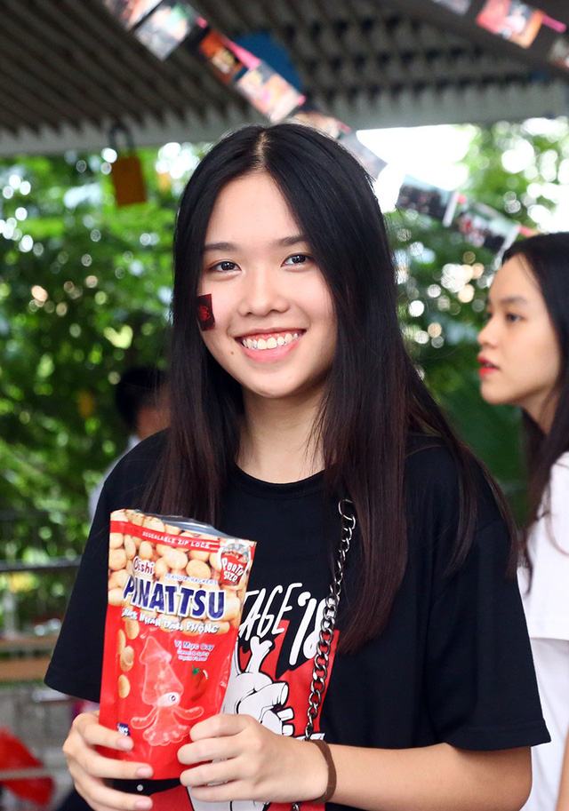 Nụ cười tự tin của một thành viên CLB kịch