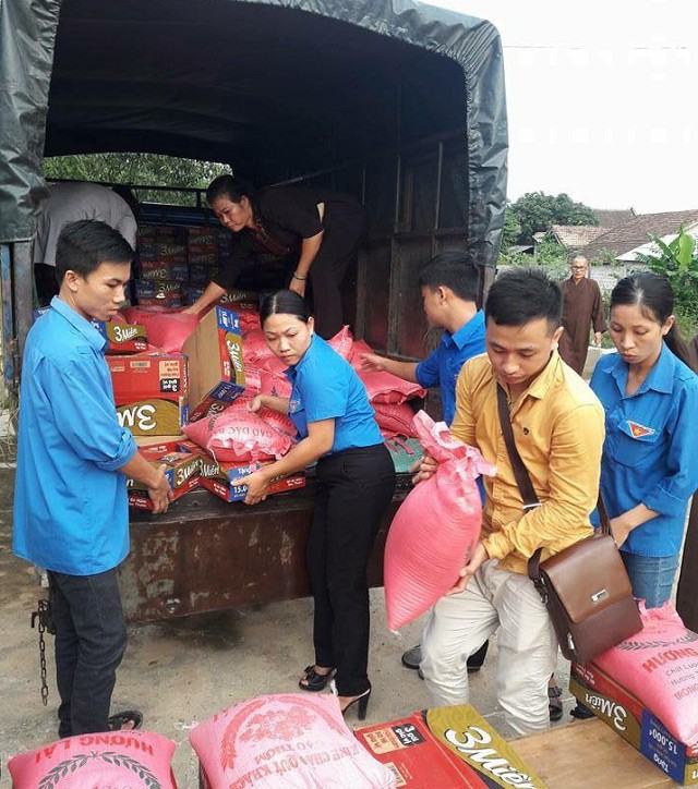 Không chỉ hiến máu, chị Lan còn rất tích cựu tham gia các hoạt động thiện nguyện