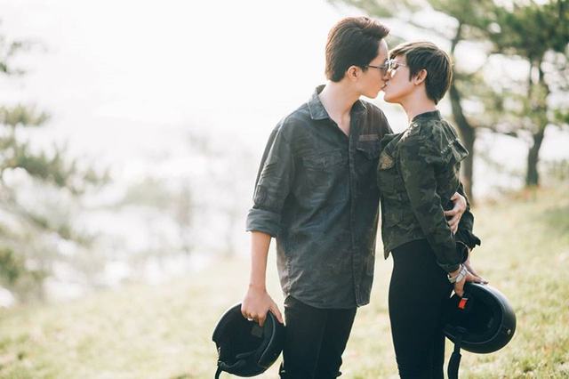 Cô bộc bạch: “Không có gì quý bằng được cả hai bên gia đình chúc phúc, nhất là sự đón nhận và yêu thương của gia đình anh đối với mẹ con mình. Đó chính là điều mình trân quý và biết ơn nhất”.