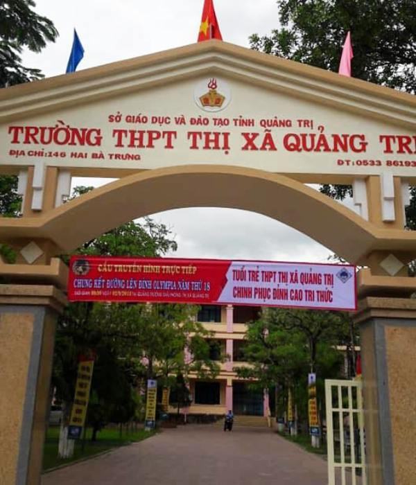 Trường THPT thị xã Quảng Trị 2 lần có học sinh lọt vào chung kết và có 1 quán quân