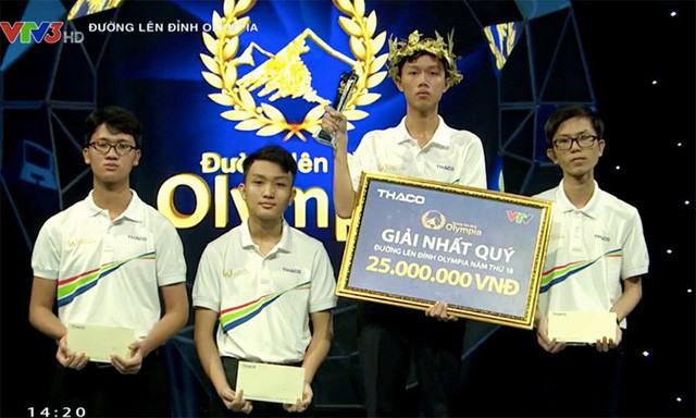 Tân Nhật giành chiến thắng ở cuộc thi quý, ghi tên mình vào trận chung kết năm Đường lên đỉnh Olympia thứ 18