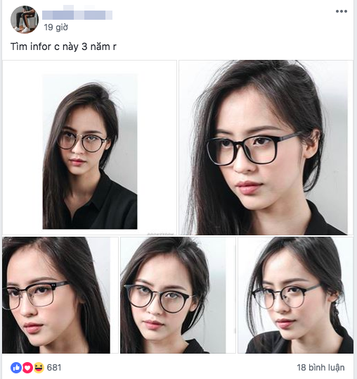 Những hình ảnh của Nguyễn Phương Linh (SN 1994) được chia sẻ trên một diễn đàn bạn trẻ yêu thích cái đẹp. Theo chàng trai đăng bài viết, cậu đã tìm kiếm cô gái này suốt 3 năm.