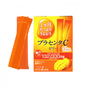 Collagen thạch Otsuka Skin C Japan Placenta Jelly hương xoài