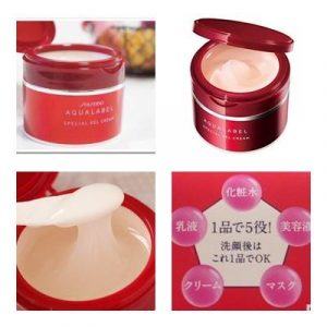 kem duong shiseido aqualabel co tot khong