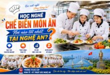 trường dạy nghề chế biến món ăn tại nghệ an