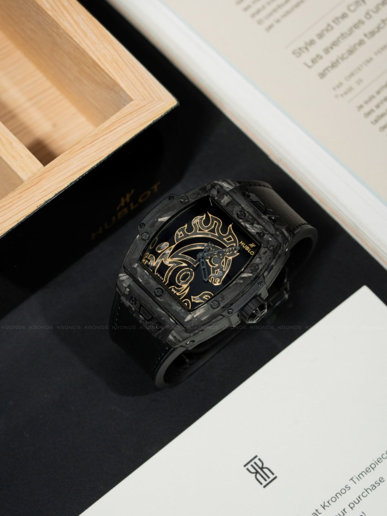 Hublot nổi tiếng với triết lý "Art of Fusion"