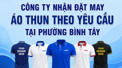 công ty đặt may áo thun phường bình tây