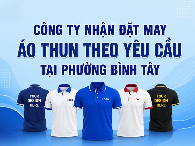 công ty đặt may áo thun phường bình tây